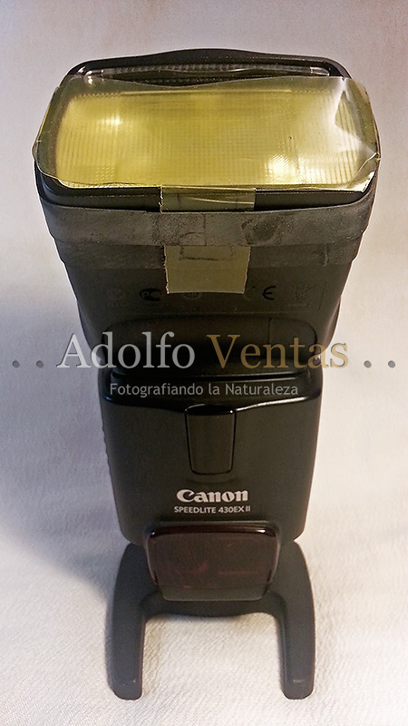 Gel para flash casero